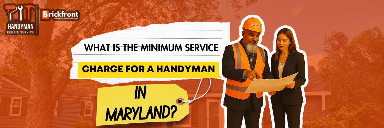 What Is the Minimum Service Charge for a Handyman in Maryland?